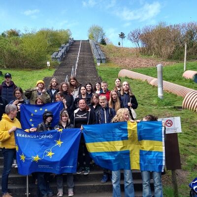 Internationale Austauschgruppe aus Schweden