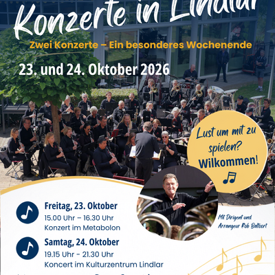 Flyer Konzert Harmonie Katwijk